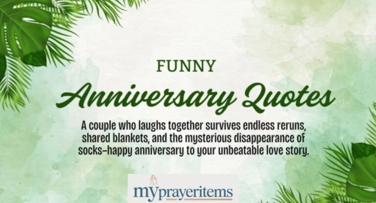 300+ Funny Anniversary Quotes : Hilarious Love Messages 2026