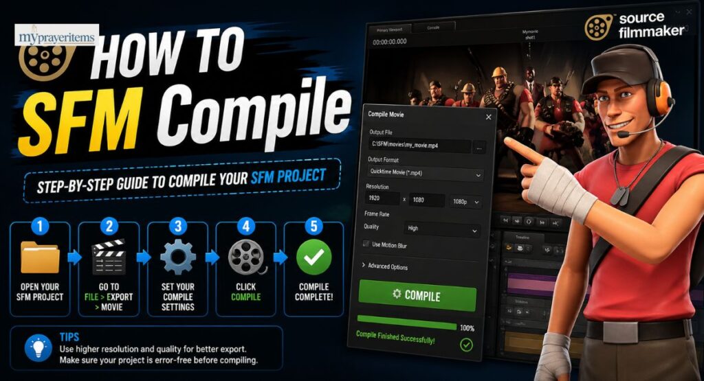 HOW TO SFM Compile For Custom Model Creation