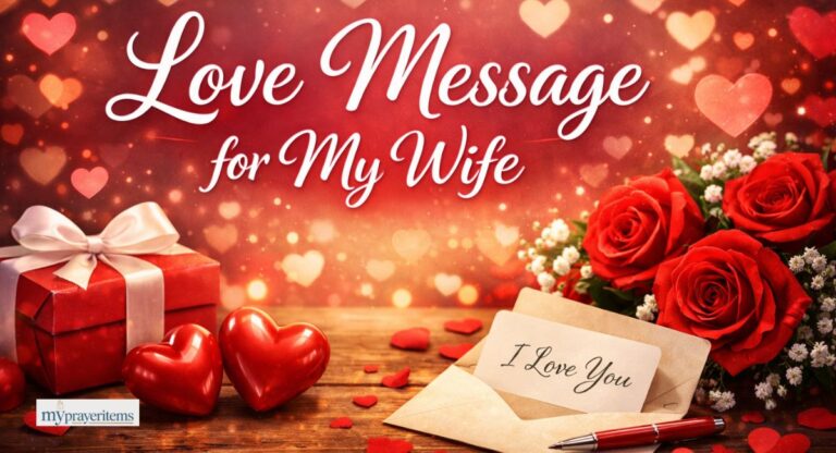 Love message for my wife