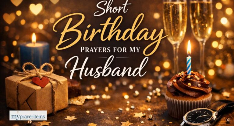 Short birthday prayers for my husband