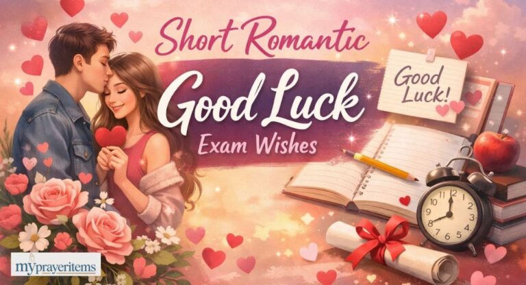 Short romantic good luck exam wishes