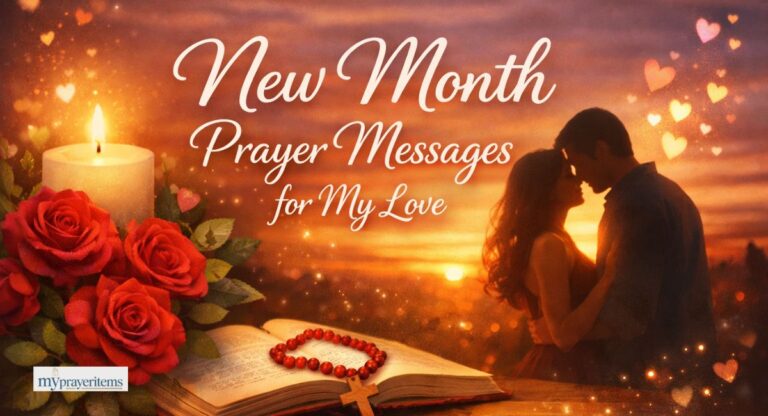 new month prayer messages for my love