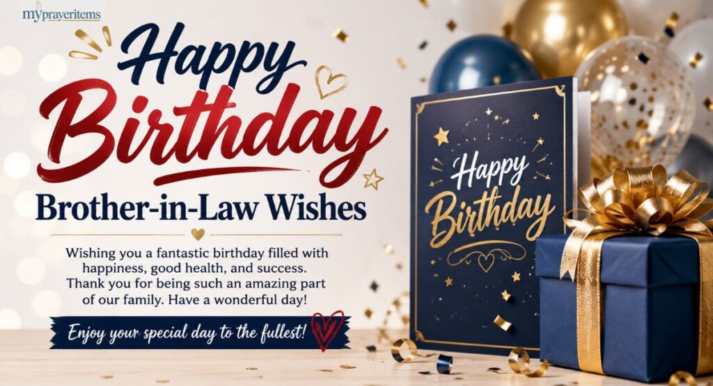 130+ Happy Birthday Brother-in-Law Wishes: Heart Touching, Funny & Spiritual Messages