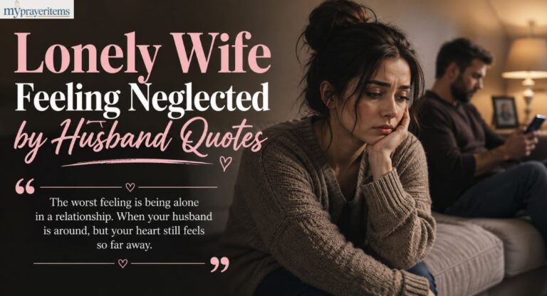 370+ Lonely Wife Feeling Neglected by Husband Quotes