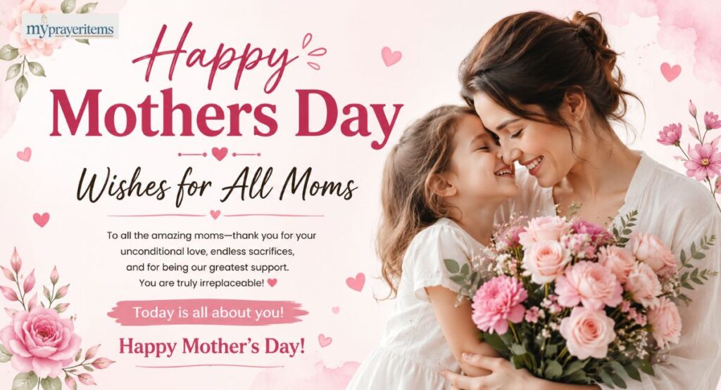 70+ Happy Mothers Day Wishes for All Moms: Best Messages 2026
