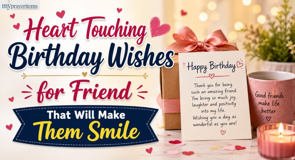 Heart Touching Birthday Wishes for Friend That Will Make Them Smile