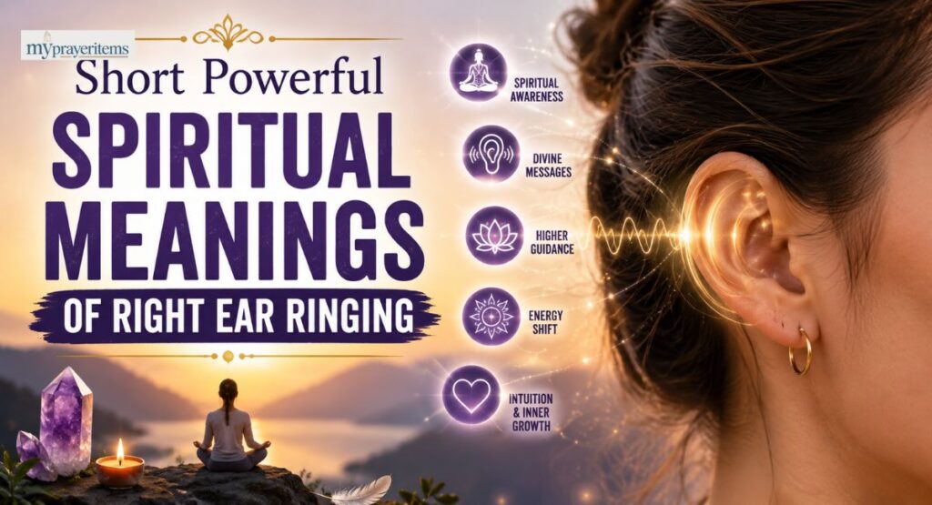 Short Powerful Spiritual Meanings of Right Ear Ringing